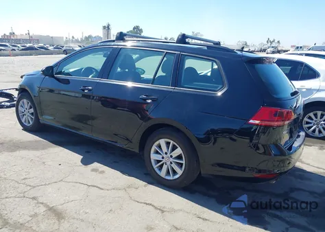 2015 Volkswagen Golf Sportwagen Tsi S 4-Door из США, поврежденный, VIN 3VWC17AU0FM517547